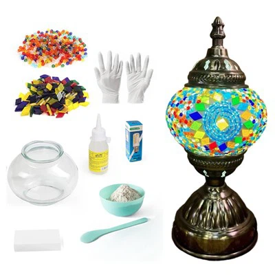Turkse mozaïeklamp diy kit